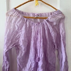 Vintage Purple Blouse